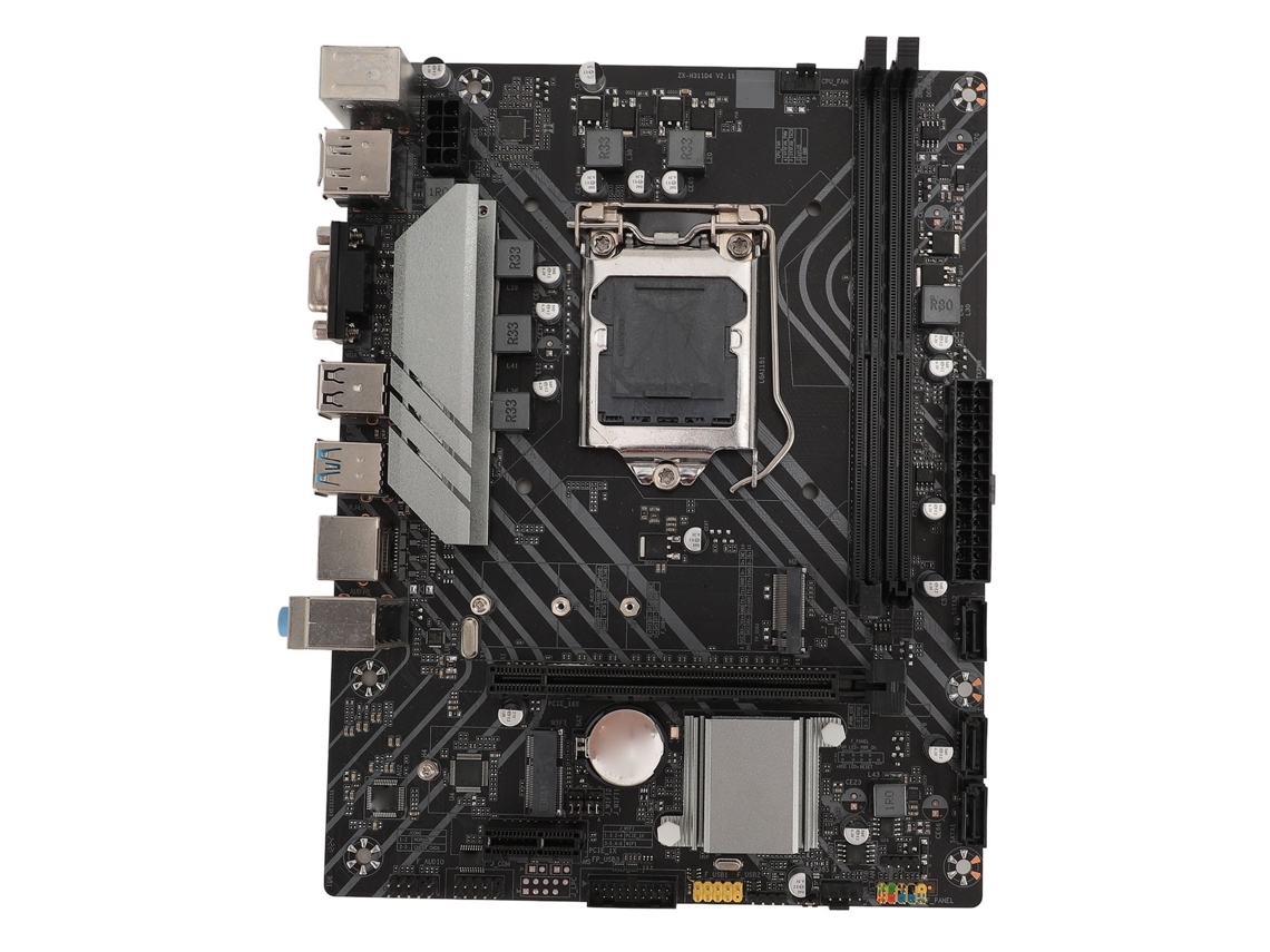 Placa-mãe Gamer H311 Lga 1151 Ddr4 M.2 Lan Usb 3.2 Displayport Hdmi