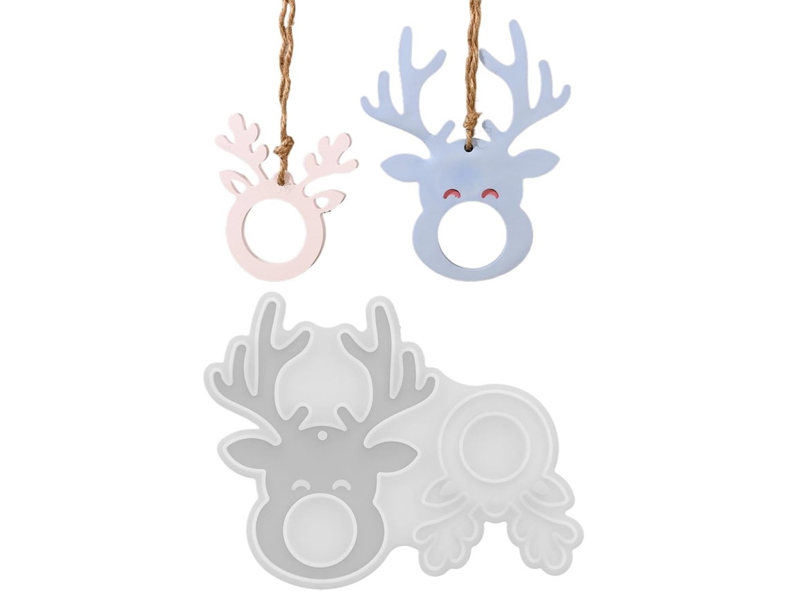 Formas De Silicone Reutilizáveis O Natal Com Fácil Desenformar.