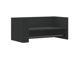 Wall Shelf, Wall Shelves Vidaxl Preto Madeira Processada (70.5 X 35 X 30.5 Cm)