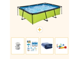 Exit-toys Piscina Exit Retangular - 300x200x65 Cm - 5-peças S282