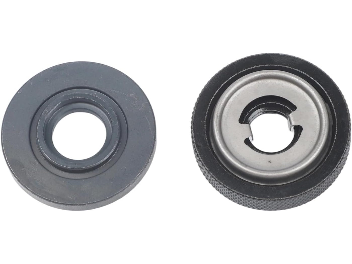Conjunto De Flanges Internas E Externas Para Esmerilhadeira Angular, Construção Em Metal, Compatível Com Os Modelos