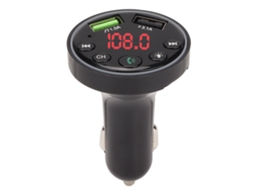 Transmissor Bluetooth Mp3 LAXISCREED Luz Ambiente Carregamento Rápido