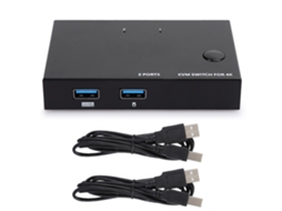 Switch Kvm Hdmi, 2 Entradas 1 Saída, Compartilhar Mouse, Teclado E Impressora