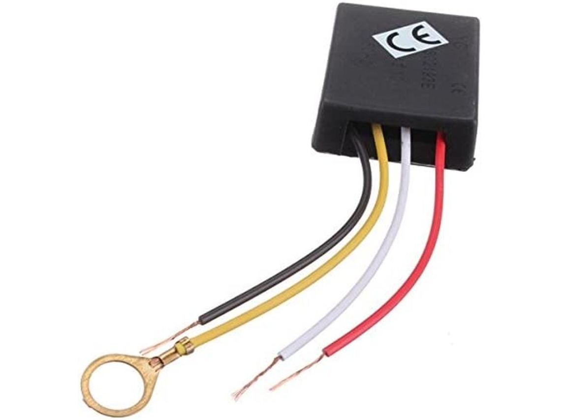 Interruptor de Dimmer com Sensor de Toque 3 Vias para Lâmpada de Mesa 220v 15 85w
