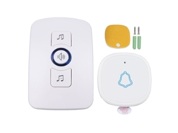 Campainha De Porta Sem Fio Inteligente Com Música Para Casa, Chamador Para Idosos