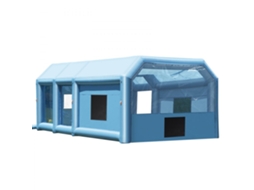 Cabine De Pintura Insuflável 10x6,4x4,5m Com 2 Sopradores, Filtros Duplos E Ventilação Tekmaquinas