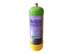 Botija Gas 20%Argon 80% Co2 para Inox 1L Ce-Gasmixtoplus
