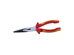 Laxiscreed Alicates De Bico Longo Isolados 8" Para Trabalhos Pesados E Resistentes A 1000v