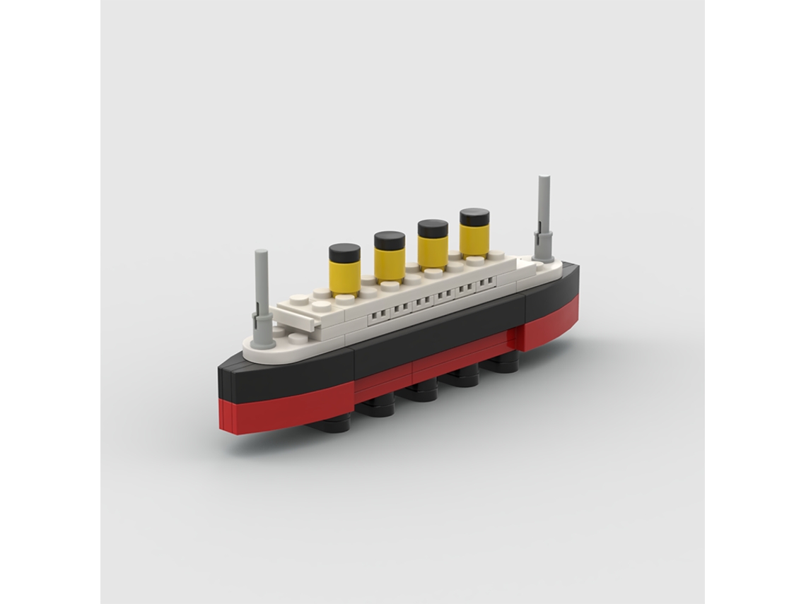 Kit De Modelo Clássico Do Titanic - Brinquedo Educativo