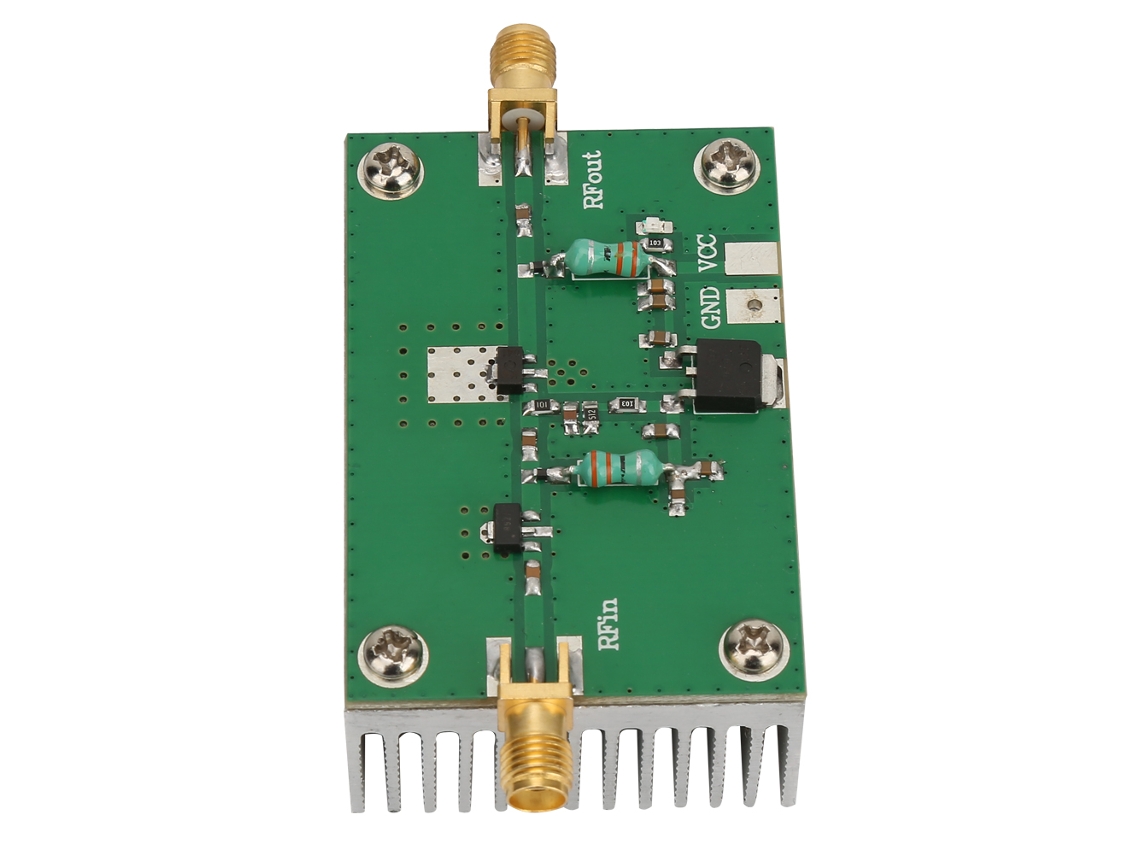 Laxiscreed Amplificador Rf 1-512mhz Com Dissipador De Calor Para Melhor Desempenho