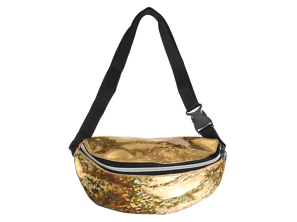 Pu Bolsa com Zíper de Lantejoulas para Armazenamento ALLINLESS