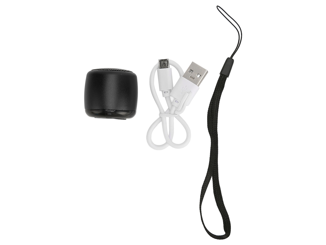 Aetheria mini Alto falante Bluetooth Portátil Recarregável com Subwoofer e Microfone para Telefone Tablet Pc Preto