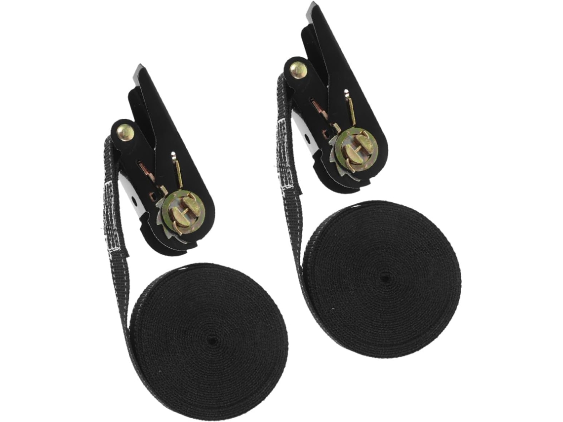 Conjunto De 2 Cintas De Amarração De Carga Com Catraca Refletoras