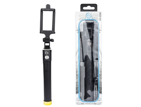 Selfie Stick Wireless Km Km-8504 Preto