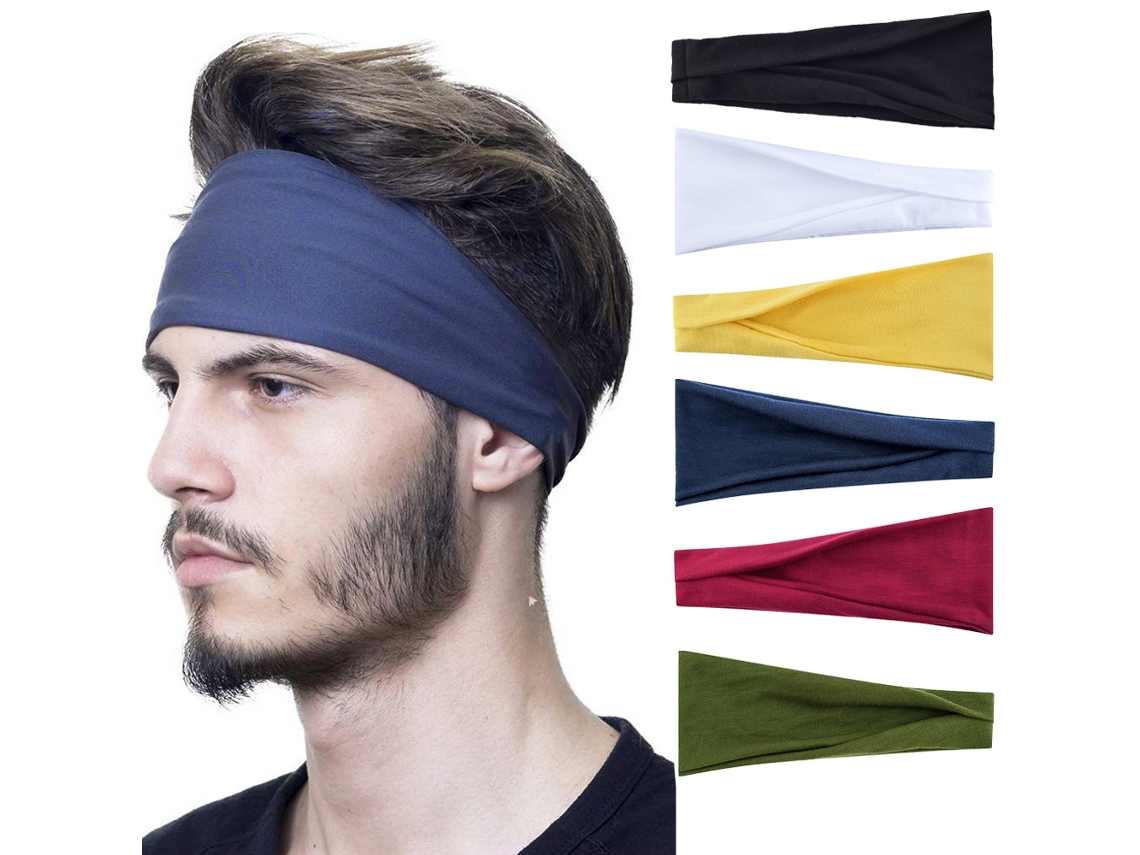 Elástico de Cabelo de basquete Hairband (Conjunto de 3)