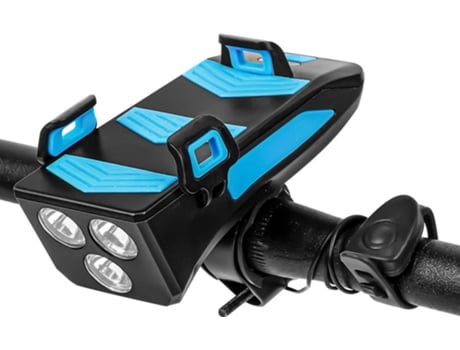 Suporte Bicicleta AREALER Y15564BL-4000 4 in 1 Smartphone Azul