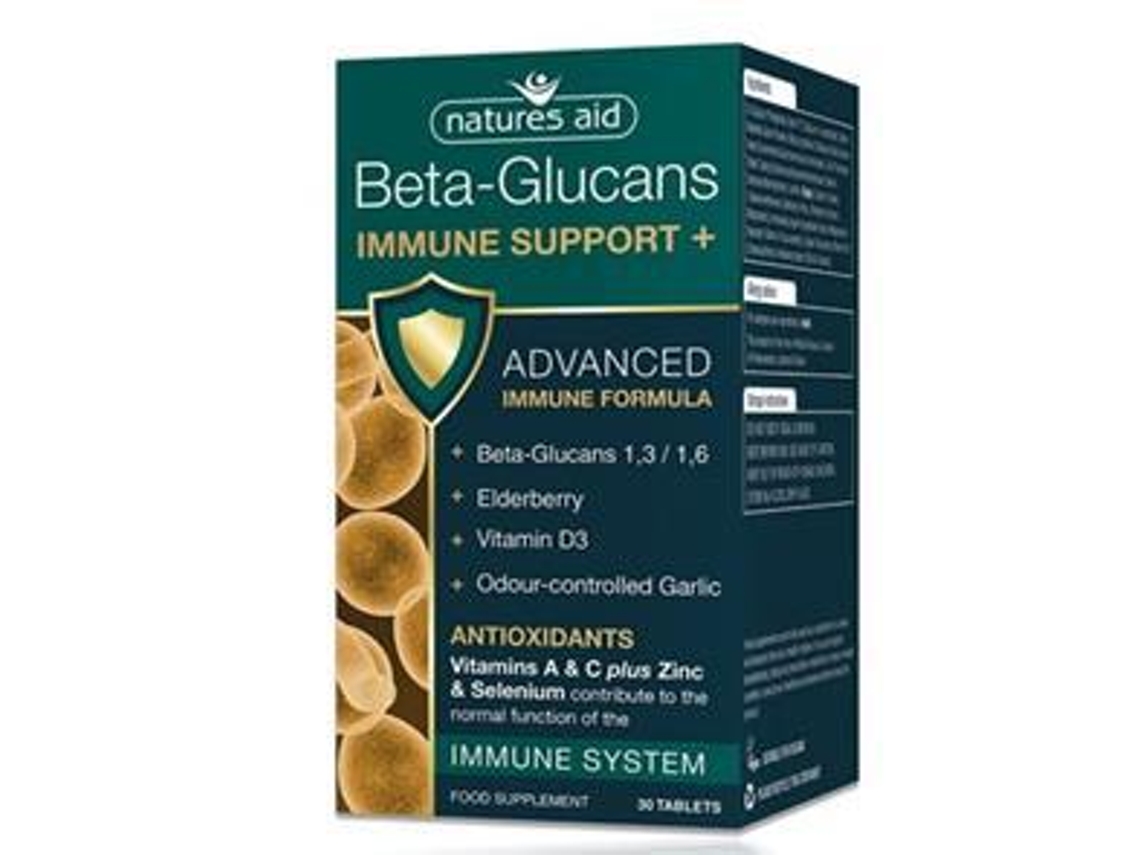Natures Aid Beta Glucans Immune Support +