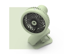 Ventilador De Mesa Compacto Laxiscreed, Recarregável Usb, Silencioso E Sem Escovas