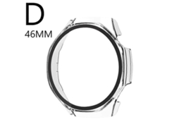 Capa protetora para relógio inteligente com película temperada integrada para Huawei GT5Pro Ly Ebike