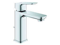 Cubeo Misturadora Monocomando De Lavatório, Tamanho M, Projeção 116mm, Descarga Pop Up, 1017490000, Cor Crómio Grohe
