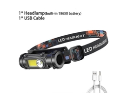 Mini Lanterna De Acampamento Com Luz Led Usb Para Sauna, Farol De 4000 Lm E 2 Modos Olysi Shop