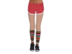 Laxiscreed Leggings Femininas De Tecido Flexível Para Yoga E Corrida, Tamanho S/m