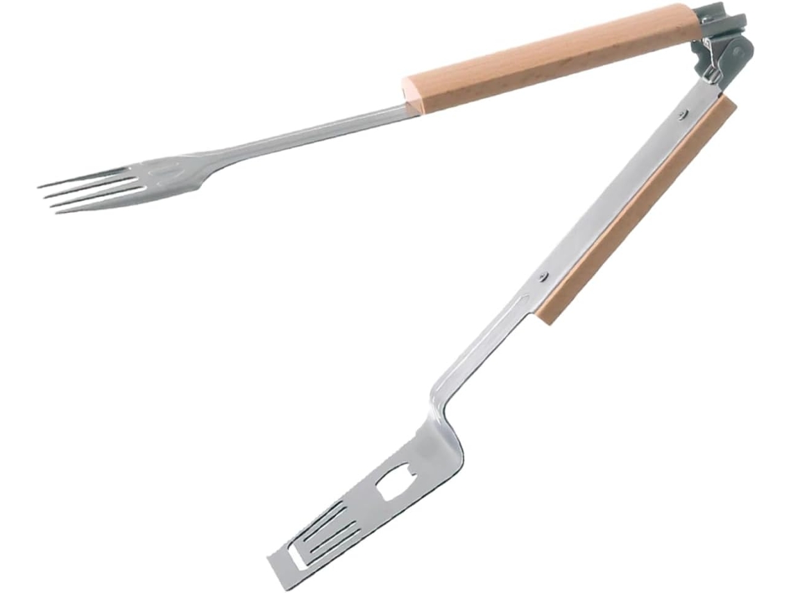 Pinça Para Churrasco Inoomp Em Aço Inoxidável, Utensílio De Cozinha Ergonômico Para Grelhar, Pinça Multifuncional Para