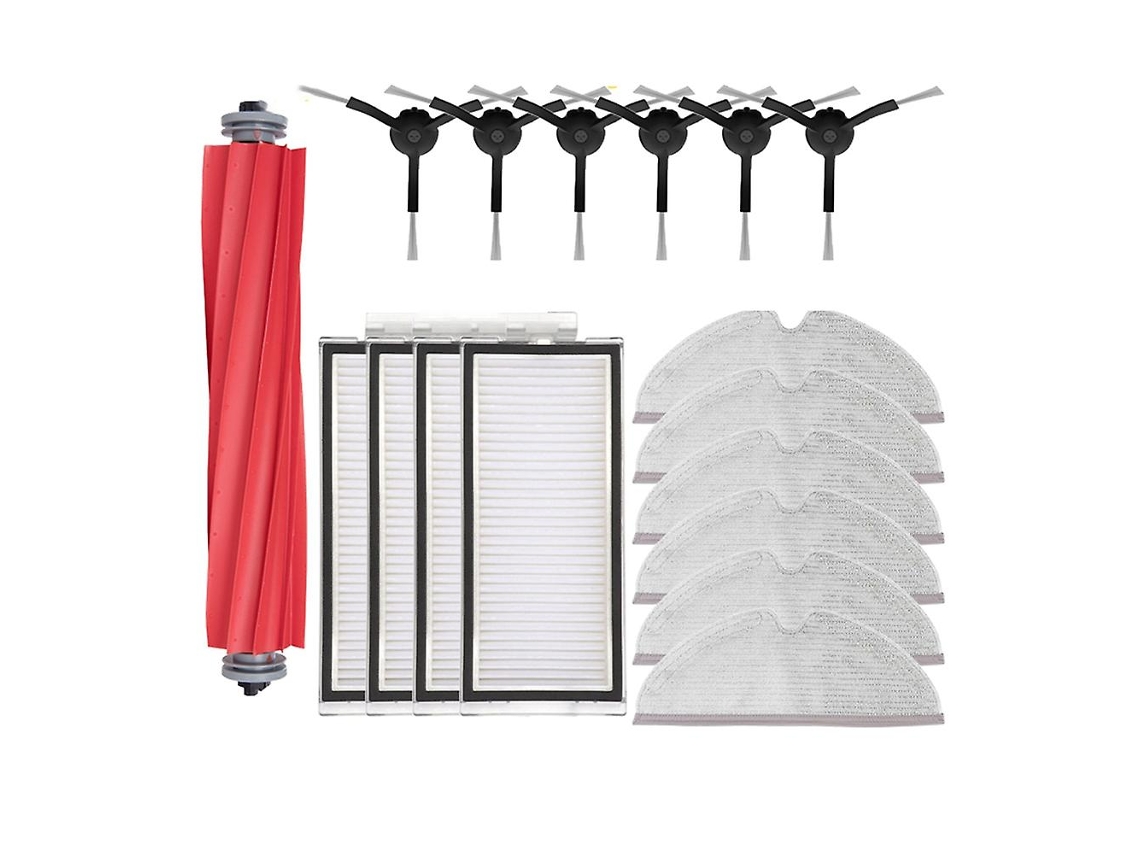Acessórios de Aspirador Q7 Max Q7 Max+ T8 Escova Lateral Principal Filtro E Esfregão