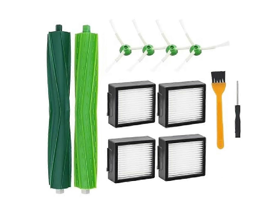 Acessórios Para Varredoras I7+ I3 I4+ I6 I6+ I8 I8+ E5 E6: Escovas De Borracha, Filtros Hepa, Escovas Laterais.