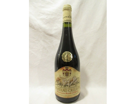 Vinho Tinto CHÂTEAU CRILLON 1995 (75 cl - 1 unidade)