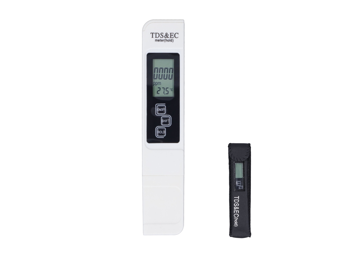 Medidor Tds Digital 3 em 1 Ec Temp Água Portátil Sacola YURU