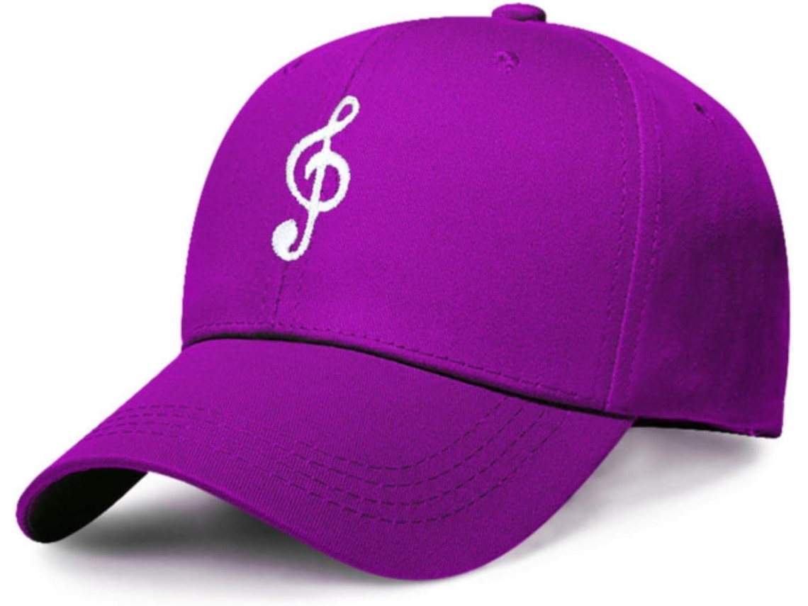 Novo Boné Bordado Estilo ''dad Hat'', de Beisebol Masculino 100% Algodão para o Verão, Golfe Ajustável Roxo e