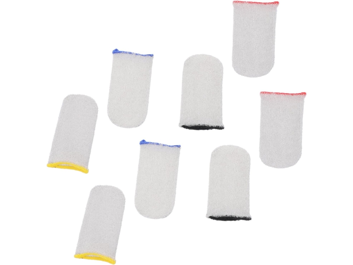 Lurelia Dedeiras Gaming Para Ecrã Tátil 4 Pares, Abs, Antiderrapante, Sensível Ao Toque, Elástico, Para Gaming Móvel E Ecrãs Táteis