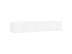 Wall Shelf, Wall Shelves Vidaxl Branco Madeira Processada (n/a)