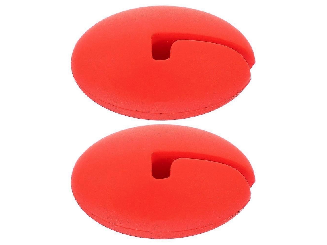 Conjunto de 2 Clipes para Termômetro em Silicone, Clipe Panela, Presilha Termômetro, Suporte Termôme Tro GOKOCO