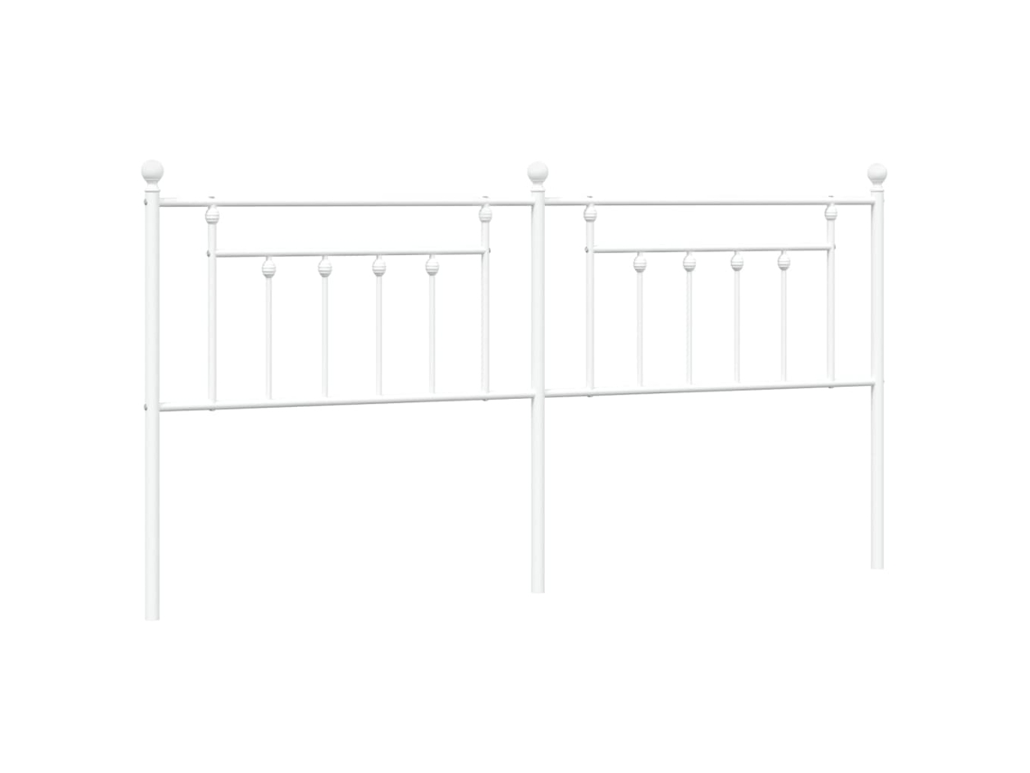 Headboard, Headboards Vidaxl Branco Aço (193 Cm)
