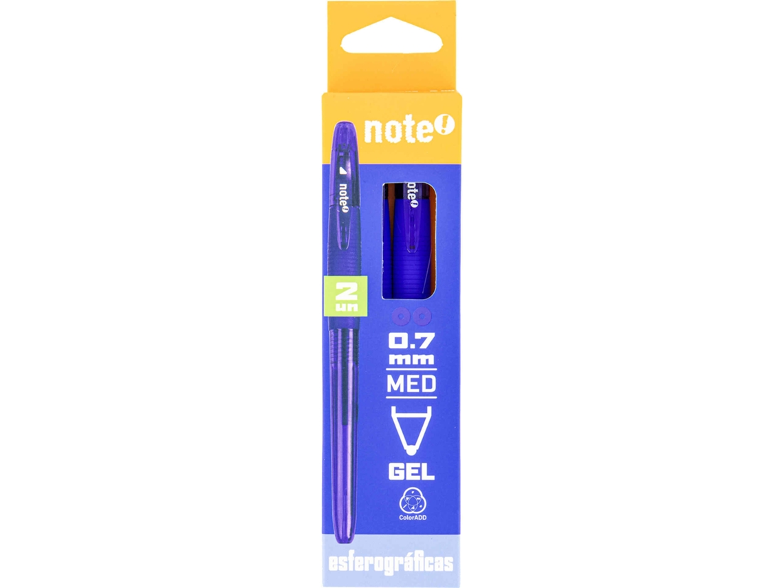 Conjunto 2 Canetas de Tinta Gel Azul NOTE!