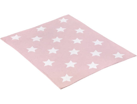Manta de Algodão  Star Rosa (80x110 cm)