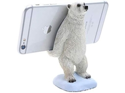 Suporte de Telefone YURU em forma de urso polar, para mesa, suporte fofo para iPhone 12, Xs