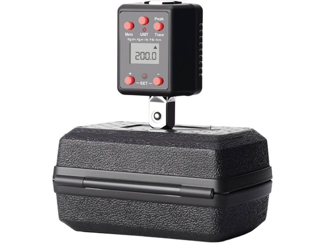 Adaptador Digital Torque Chave 1/4, 3/8, 1/2 E 3/4 Polegadas,