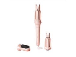 Rizador automático 3 en 1: peinado rápido con cabezales intercambiables para diferentes tipos de cabello y cabello liso. - aquaforge