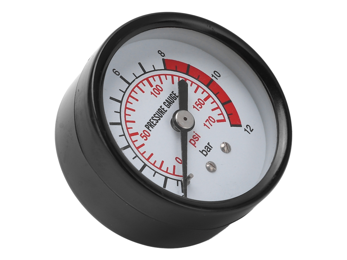 Laxiscreed Manómetro Horizontal Para Laboratórios E Testes De Pressão De Água Até 170 Psi