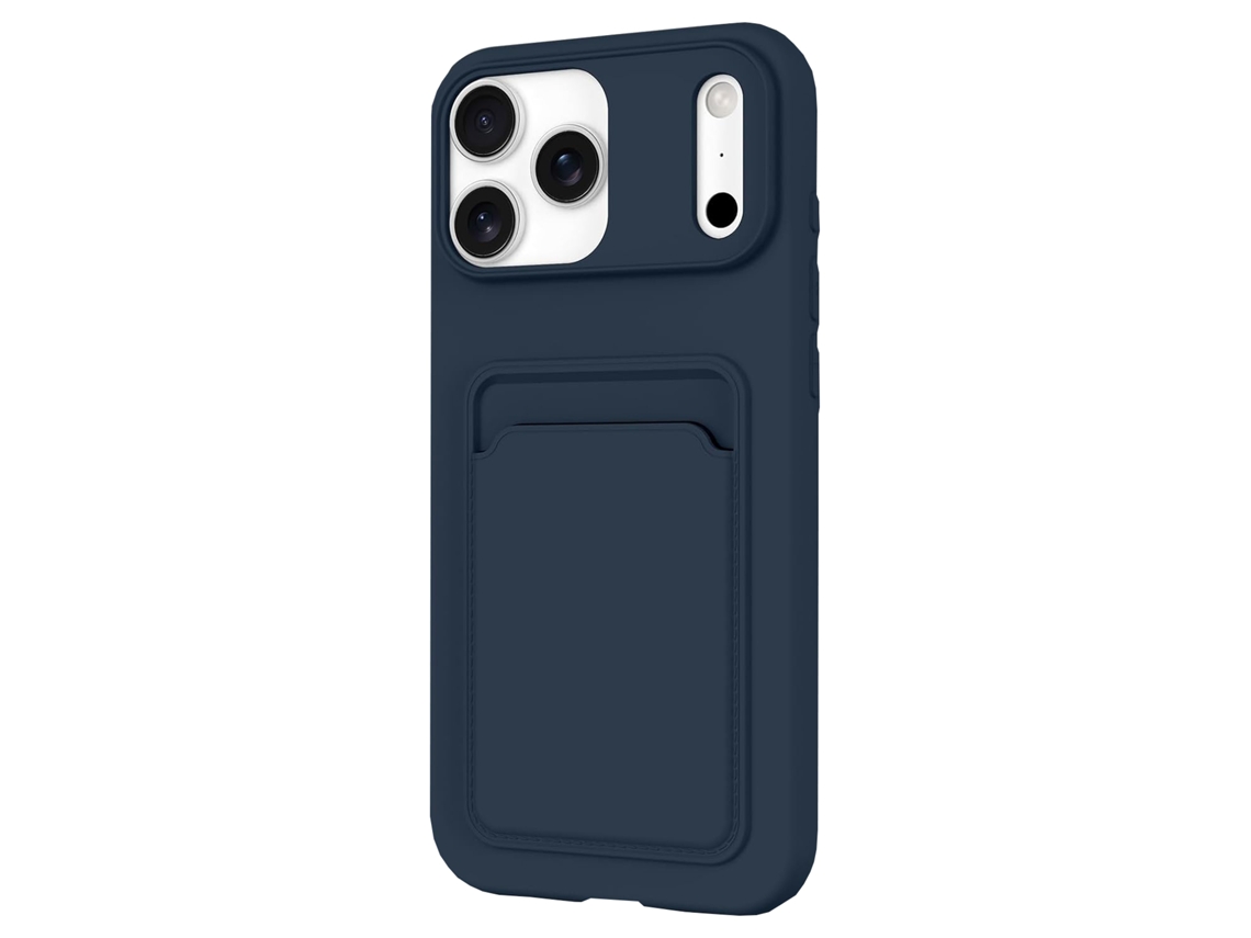 Capa Para Iphone 17 Pro Com Compartimento Para Cartão