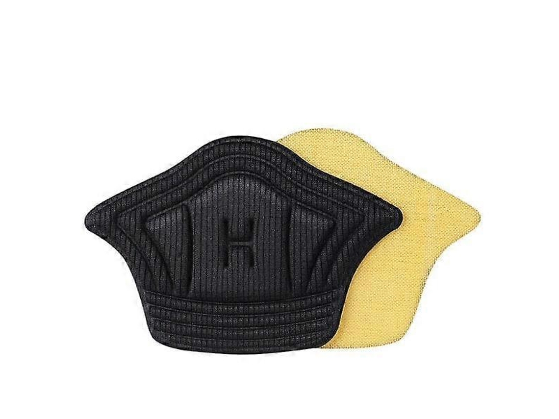 Reforço De Proteção Para O Calcanhar, 1 Par, Preto.