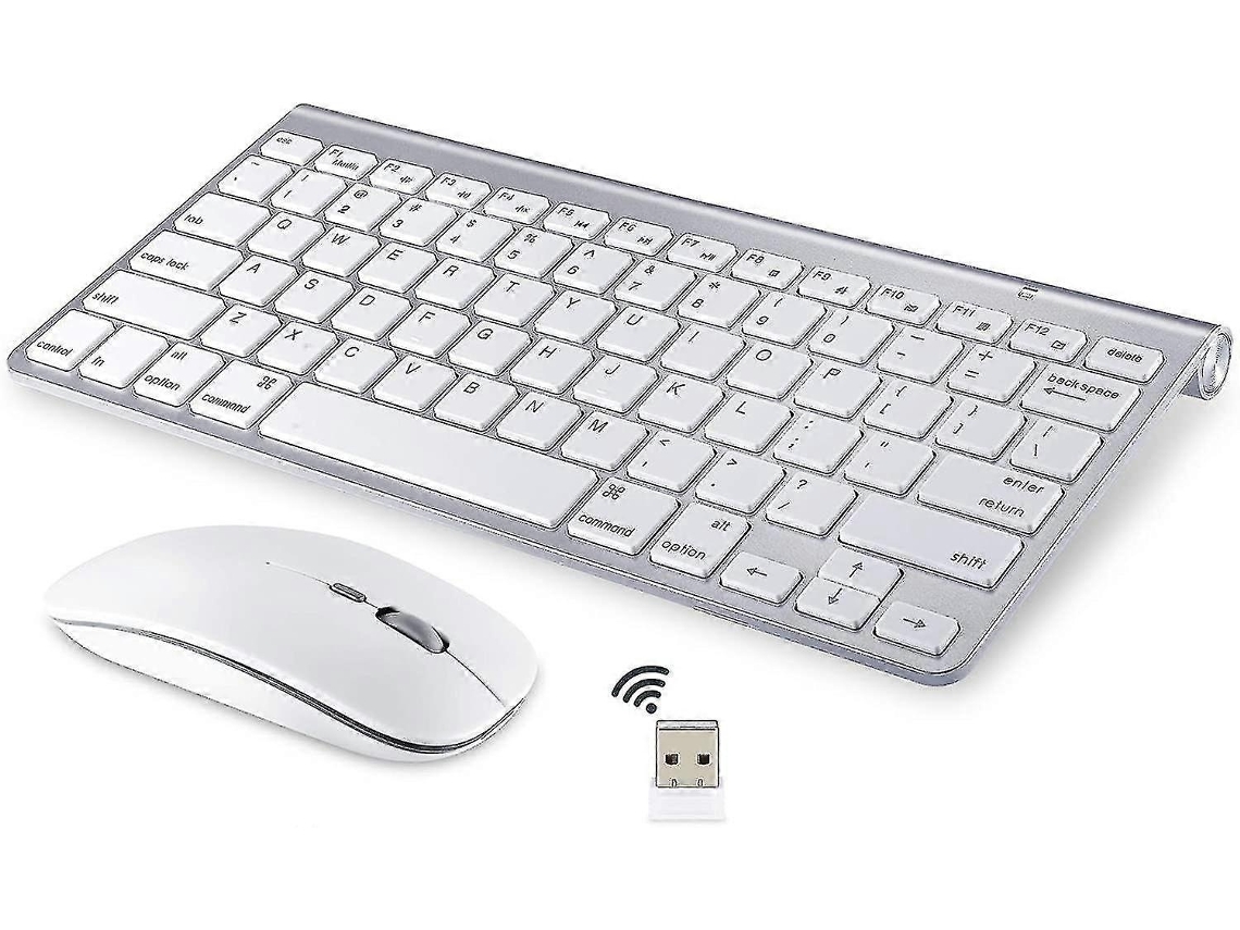 Lurelia Conjunto Teclado E Rato Sem Fios, 2.4g, Receptor Usb, Macbook, Imac