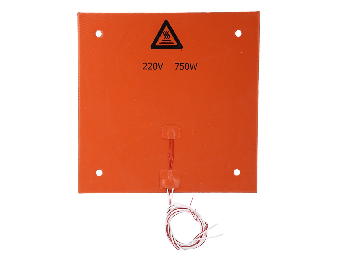 Calefactor De Silicone Cama Quente Impressora 3d 220v 750w 310x310mm