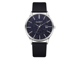 Relógio Masculino de Quartzo com Cinto de Couro Pu e Dial de Céu Estrelado Fashion