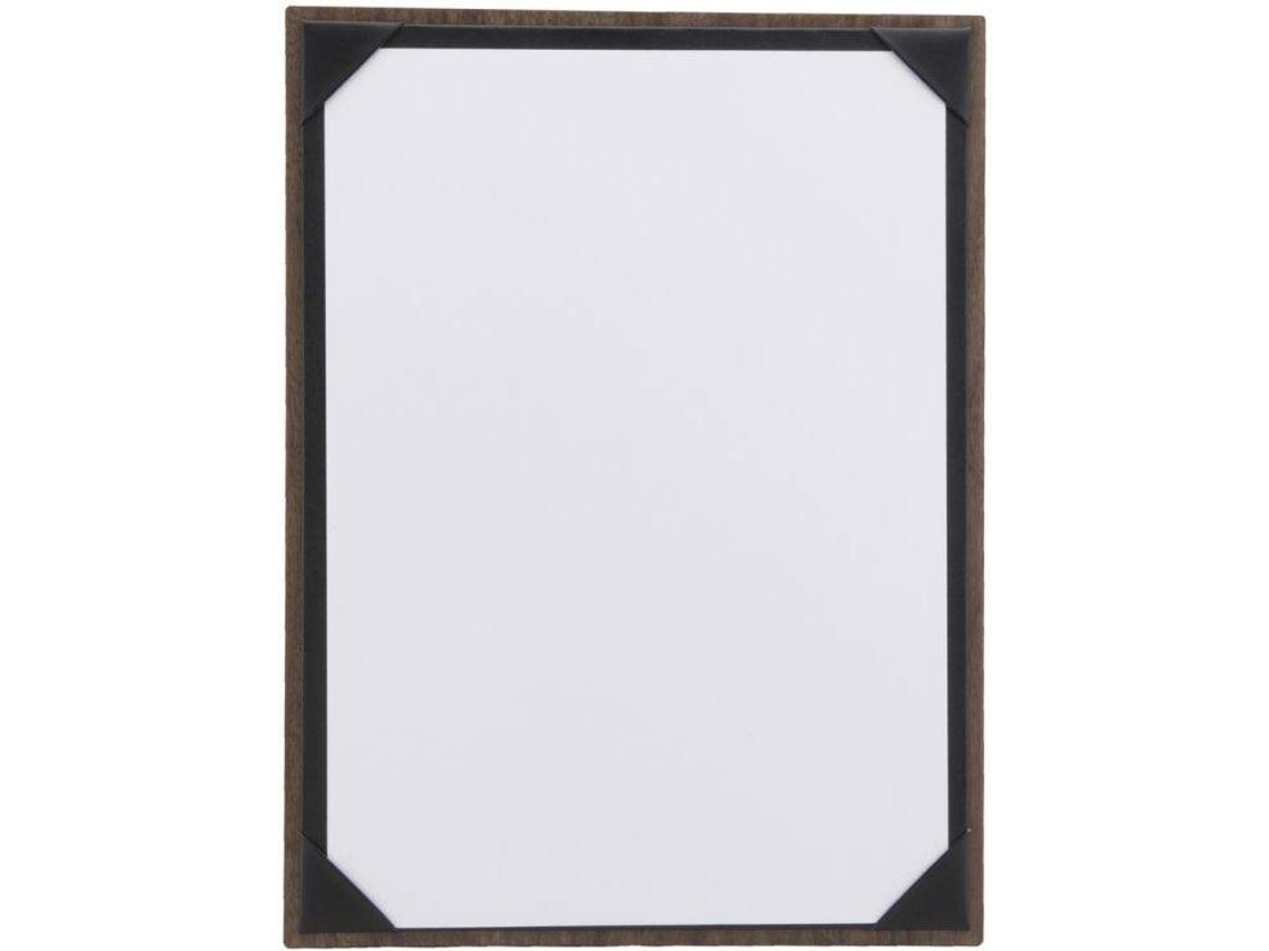 Suporte para Menu LED SECURIT MCWALA4PU Castanho