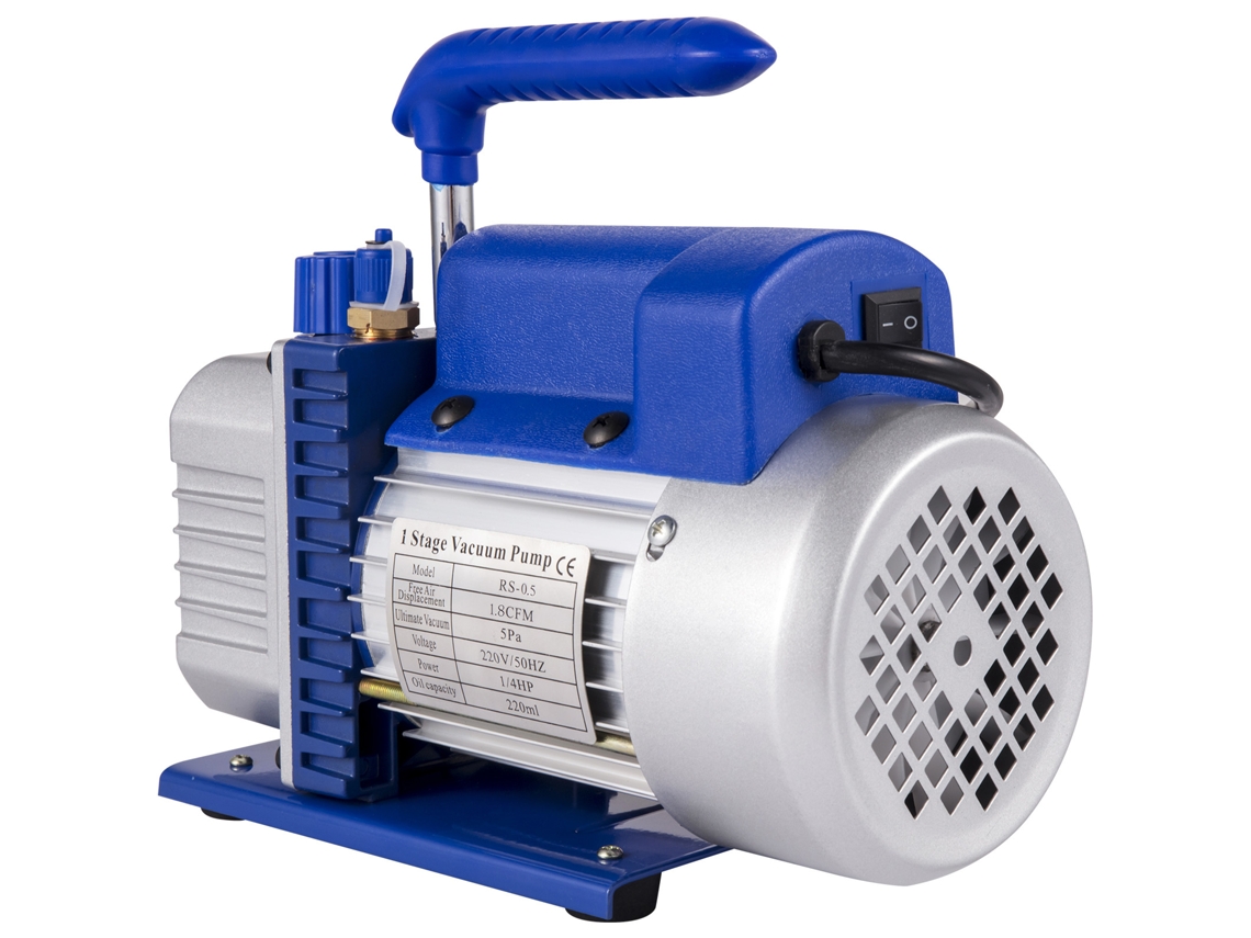 Bomba De Vácuo Para Ar Condicionado Succebuy 1,8 Cfm 1/4hp Com Manómetro De Diagnóstico