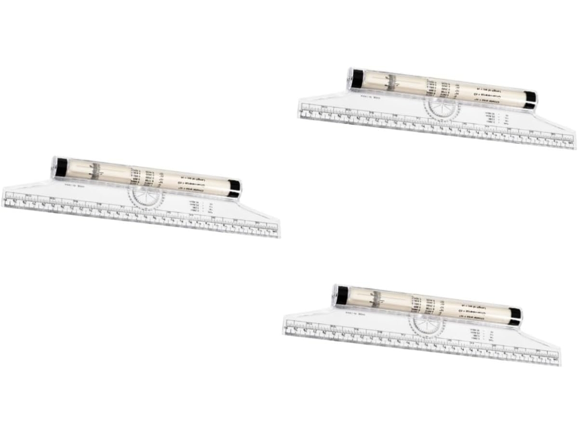 Lurelia Fita Métrica 3 Peças Com Durável Para Engenharia